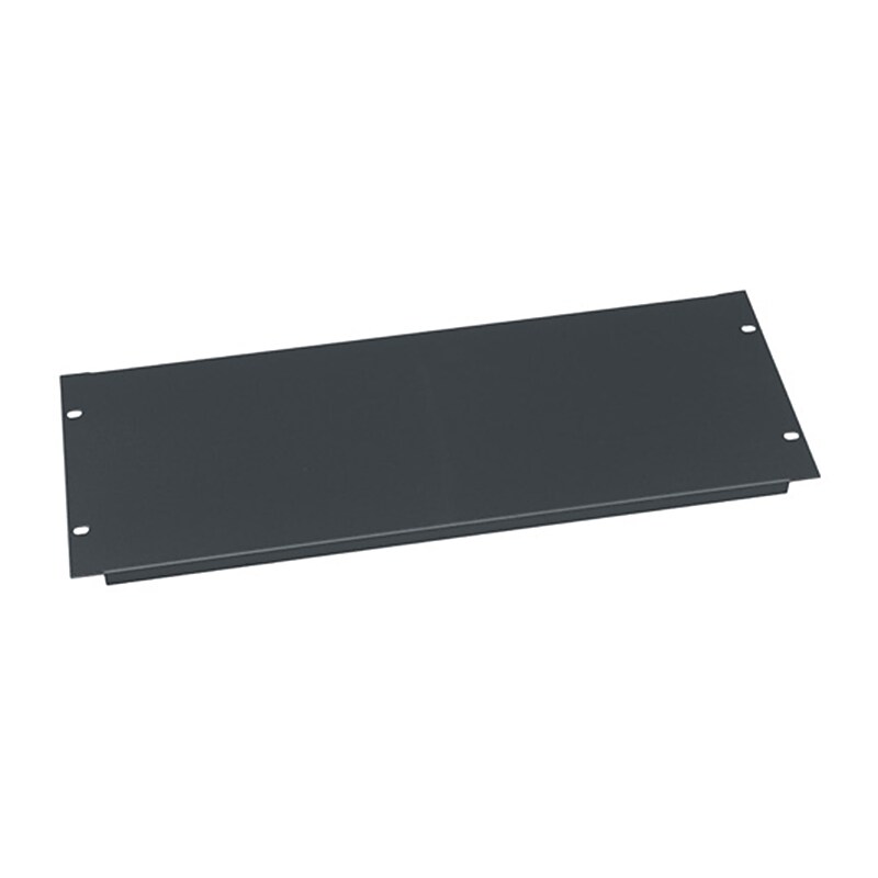 Middle Atlantic Flanged Blank Rack Panel 4U Rack Mount Server, Black (EB4) image 1