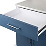 Viva Comfort 36.75'' H x 72" L Medical Cabinet with Right Sink, 6-Doors, 3-Drawers, Blueberry (902BASE72RSBL)~#|#~BC6E7F51-136A-40AA-A9C056B139428BBB_sc7
