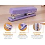 Bostitch Office Titan Heavy Duty Desktop Stapler, 50-Sheet Capacity, Staples Included, Purple (B615-PUR-VP)~#|#~BC7141E1-0FB9-46B3-BE68590216940BDD_sc7