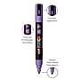 POSCA PC-5M Water Based Paint Marker, Reversible Medium Tip, Lilac, 3/Pack (UBCPC5MLILAC-3)~#|#~BC72BE8B-8293-4288-AFCC8AEDEB3A4B94_sc7