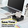Post-it Pop-up Wave Design Dispenser for 3" x 3" Notes, Black (WAVE-330-BKVP)~#|#~BC739D80-A0BC-4E65-968289BFC196DAE1_sc7