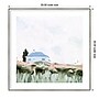 Amanti Art House on a Hill II by Emma Scarvey Wood Framed Wall Art Print, 33" x 33" (A42675543143)~#|#~BC7478F8-D8C0-4C53-B6F625246618F264_sc7