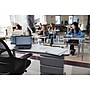 HON SmartLink 60" D-Shape Value Teacher Station Desk, Silver Mesh/Platinum (HLTV2460T-3.B9.K.T1)~#|#~BC77B237-AD89-463C-8BD23FB00126C93F_sc7