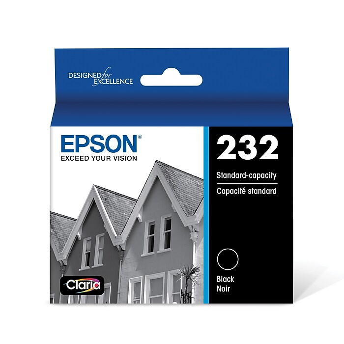 Epson 232 Black Standard Yield Ink Cartridge (T232120-S) | Staples