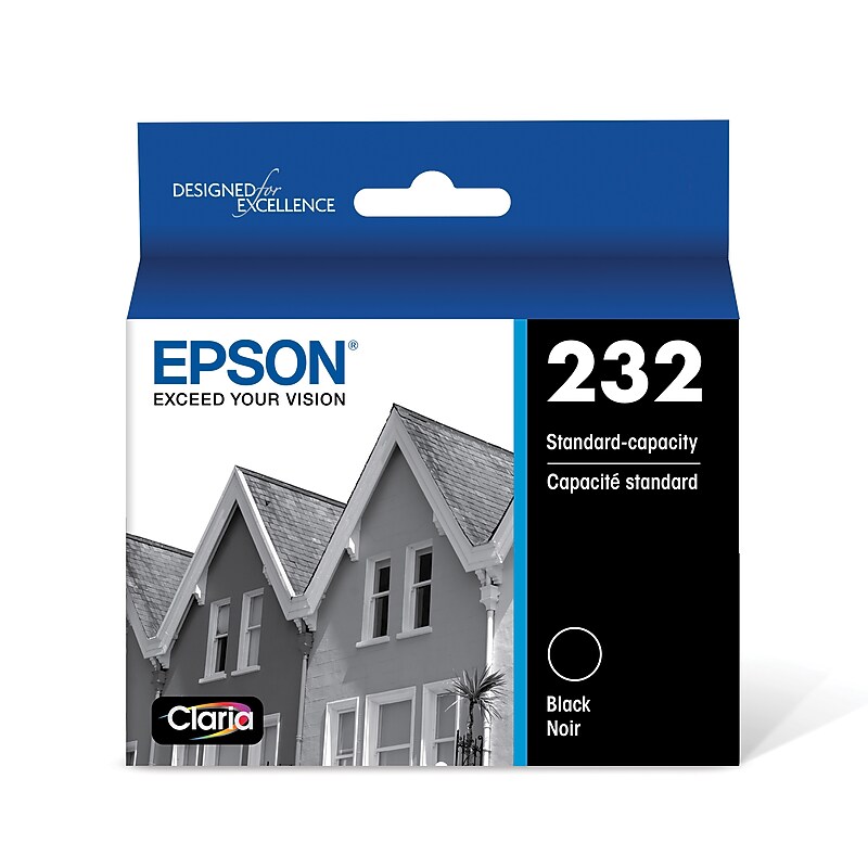 Epson 232 Black Standard Yield Ink Cartridge (T232120-S) image 1