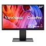 ViewSonic ColorPro 24" 4K UHD 60Hz LCD Monitor, Mac-Compatible, Adjustable, Black/Silver (VP2488-4K)~#|#~BC7CFB9B-03E8-42DA-B2D3A38AF3A036A4_sc7