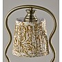 Simplee Adesso Twirl Candlewarmer 13.5" Halogen Table Lamp, Antique Brass/Beige/White Floral (SL1195-21)~#|#~BC7E31A8-0E7E-41C0-B21F7145DDC9CA2F_sc7