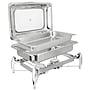 MegaChef 9.5 Qt Stainless Steel Chafing Dish, 935122015M~#|#~BC7E648C-928E-4E5E-BC198D21EDFA3B9C_sc7