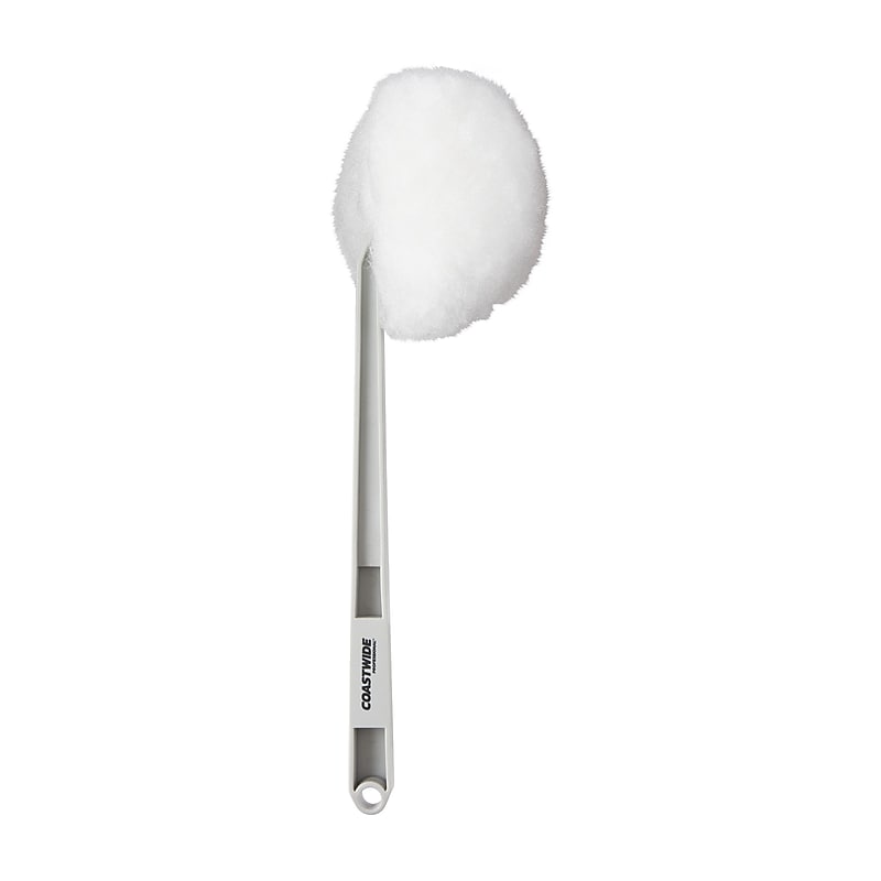Coastwide Professional™ 12" Toilet Bowl Mop Brush, Gray (CW56804) image 1