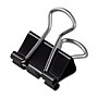 Staples Mini Binder Clips, 0.25" Capacity, Black, 12 Clips/Pack (15348)~#|#~BC8121E5-1588-4D80-B49E9E27BBF9E292_sc7