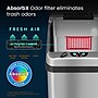 iTouchless Stainless Steel Sensor Trash Can Platinum Edition with AbsorbX Odor Control System, 13 Gal., Silver (IT13RX)~#|#~BC813A1C-537A-4989-8EB2D1230A942530_sc7