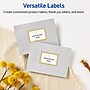 Avery Rectangle Multipurpose Labels, 2" x 3", White, 80/Pack (19479370521)~#|#~BC81BE9A-4A4D-4F1A-BD1F0B984F69336B_sc7