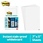 Post-it® Dry Erase Sheets, 7" x 11.3", 3/Pack (DEFSHEETS-3PK)~#|#~BC84C561-68ED-4748-937A81AF0BD5C83B_sc7