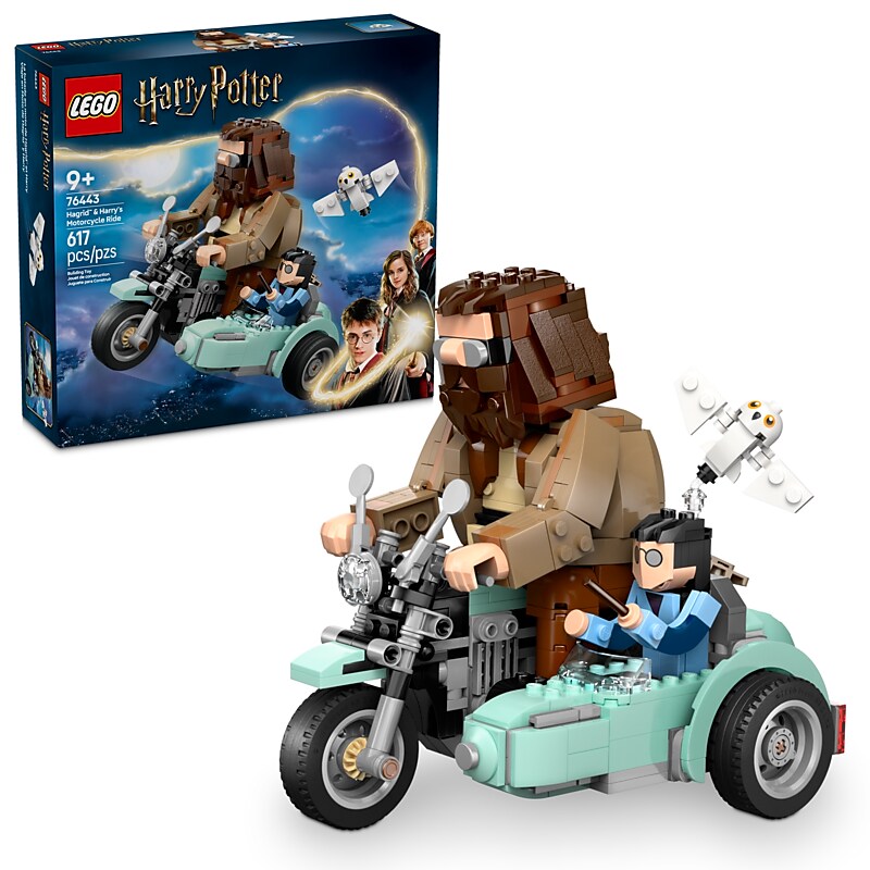 LEGO Harry Potter Hagrid & Harry's Motorcycle Ride, 617 Pieces (76443) image 1
