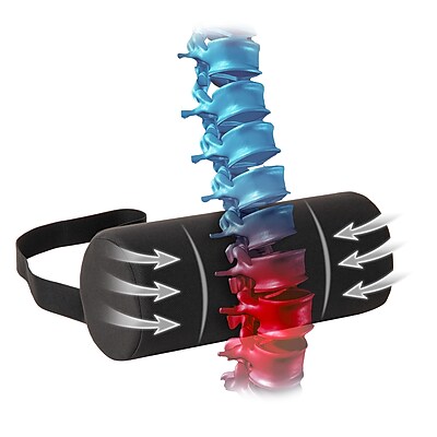 Mind Reader Lumbar Roll Pillow - Thumbnail 3