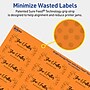 Avery Laser/Inkjet Multipurpose Rectangle Labels, 0.75" x 2.25", Bright Orange, 1200/Pack (94216)~#|#~BC8D3E07-63AB-4AAF-9F5E9158CD1F9603_sc7