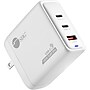 SIIG GaN USB-A/USB-C Wall Charger, 100W, White (AC-PW1Z11-S1)~#|#~BC8E0E7E-383E-4A35-96A80F57F89A2AD0_sc7
