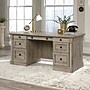 Sauder Palladia 65"W Executive Desk, Split Oak (424809)~#|#~BC9427DC-C74C-4CBB-915F006F6476B494_sc7