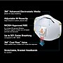 3M Cool Flow Disposable N95 Respirator, White, 10/Pack (8511P10-DC-PS)~#|#~BC967BD9-BDD8-42FC-9CFA50EAECBD173A_sc7