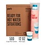 Perk™ Paper Hot Cup, 12 oz., White/Blue, 500/Carton (PK54367CT)~#|#~BC97A21B-0E0C-43CC-B7475068E3E7D073_sc7