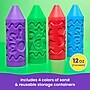 Kinetic Sand Stamp N' Roll Crayon Multi-Pack, Assorted Colors (6076609)~#|#~BC9A0384-BBC2-4027-A5A11D7BFDC8BB3C_sc7