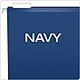 Pendaflex Reinforced Hanging File Folders, 1/5 Tab, Letter Size, Navy, 25/Box (04152 1/5 NAV)~#|#~BCA16A89-D968-4285-BA28952375014162_sc7