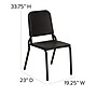 Flash Furniture HERCULES Series Plastic Stackable Melody Band/Music Chair, Black (HFMUSIC)~#|#~BCA24E2E-5EA2-41F1-A4F60E14A66D8C08_sc7