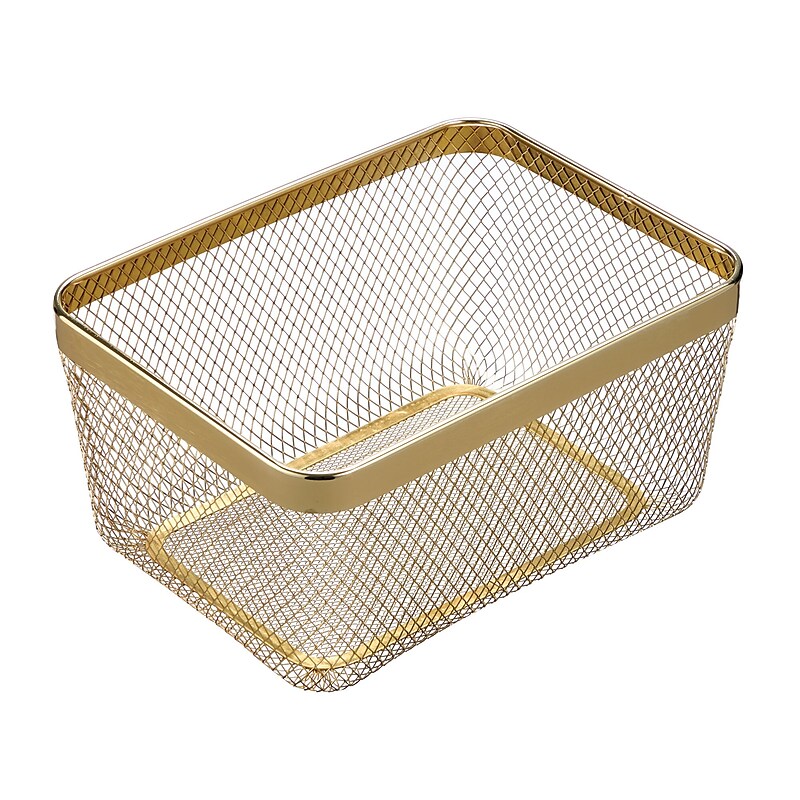 mDesign Steel Organizer, Soft Brass (25956) image 1