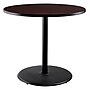 NPS CT Series 36" Round 36" Height Cafe Table, Round Base, Black Frame/Mahogany Top (CT13636RCPBTMMY)~#|#~BCA9BD58-C869-4899-BA447C6EDA500424_sc7