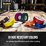 Scotch Vinyl Electrical Tape, 4.88" x 20', Assorted Colors, 5/Pack(10457)~#|#~BCAF07F9-458F-41C1-8B54EB5B0AF2D88C_sc7