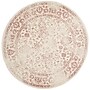 Safavieh Adirondack Collection 6' Round Indoor Area Rug, Machine Made, Ivory/Rose (ADR109H-6R)~#|#~BCAF5329-4800-42DE-A77E7A7C8E069627_sc7