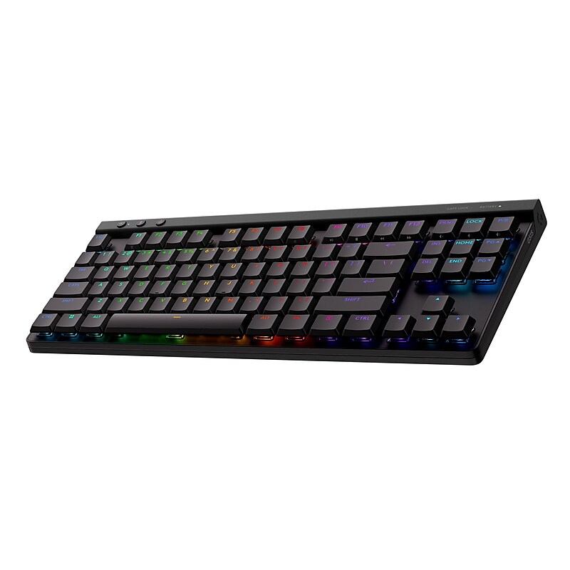 Logitech G515 LIGHTSPEED TKL Wireless Gaming Mechanical Keyboard, Black (920-012423) image 1