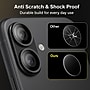 SaharaCase ZeroDamage Titanium Glass Camera Lens Protector for iPhone 17, Black, 2/Pack (ZD00184)~#|#~BCC6D6AB-B4B8-4E34-AEAE6073BCD65F48_sc7