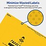 Avery Laser/Inkjet Rectangle Multipurpose Labels, 4" x 6", Bright Yellow, 160/Box (94278)~#|#~BCCBDBB2-E8B7-4DB6-A2EE187AA60943D7_sc7