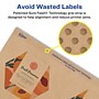 Avery Laser/Inkjet Decorative Edge Multipurpose Labels, 2-1/2" x 2-57/64", Kraft Brown, 300 Labels/Box ( 94121)~#|#~BCD54B3A-3469-402B-B12FEC4FF1B27F08_sc7