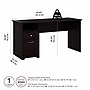 Bush Furniture Cabot 60"W Computer Desk with Drawers, Espresso Oak (WC31860)~#|#~BCD695DB-A483-474E-8CD2F8893B3BC1A5_sc7
