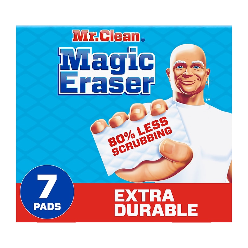 Mr. Clean Magic Eraser Extra Durable White Scouring Pad, 7/Pack (69522) image 1
