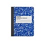 Staples 1-Subject Composition Notebooks, 7.5" x 9.75", Graph Ruled, 80 Sheets, Blue/White (ST55070C)~#|#~BCDC365D-76FD-4FFE-AEE1D77CAFABA5B6_sc7