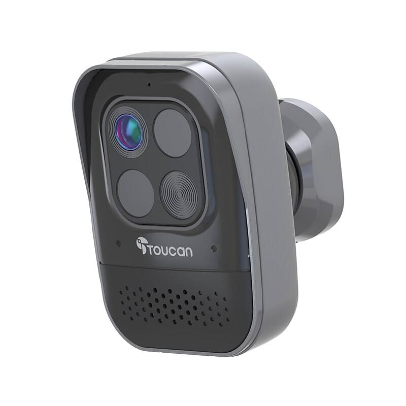 Toucan Pro Indoor/Outdoor Wireless Smart Battery Operated Security Camera (TNTSCP05GR) image 1
