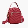Nicci Polyester Cross-Body Quilted Bag, Red (CB3240510C-RED)~#|#~BCE9B6B3-FE6D-432C-9ADECE840A3B1BB8_sc7