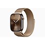 Apple Watch Series 10, GPS + Cellular, 46mm, Gold Titanium Case, Gold Milanese Loop (MX003LW/A)~#|#~BCF0594B-AB68-4EDB-B6466D063B4E2122_sc7