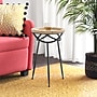 Adore Decor Easton Side Table, Light Beige (FUST10019A)~#|#~BCF51930-FBA1-4AB3-BDDBAB650589F07B_sc7