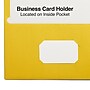 Staples Smooth 2-Pocket Paper Folder, Yellow, 25/Box (27538-CC)~#|#~BCF84B0B-4125-4254-A7EB9024DE1222F7_sc7