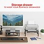 Staples TECH Adjustable Monitor Stand with Drawer, Black (ST62819-CC)~#|#~BCF88A37-139F-4502-B23A739CAE36FC24_sc7