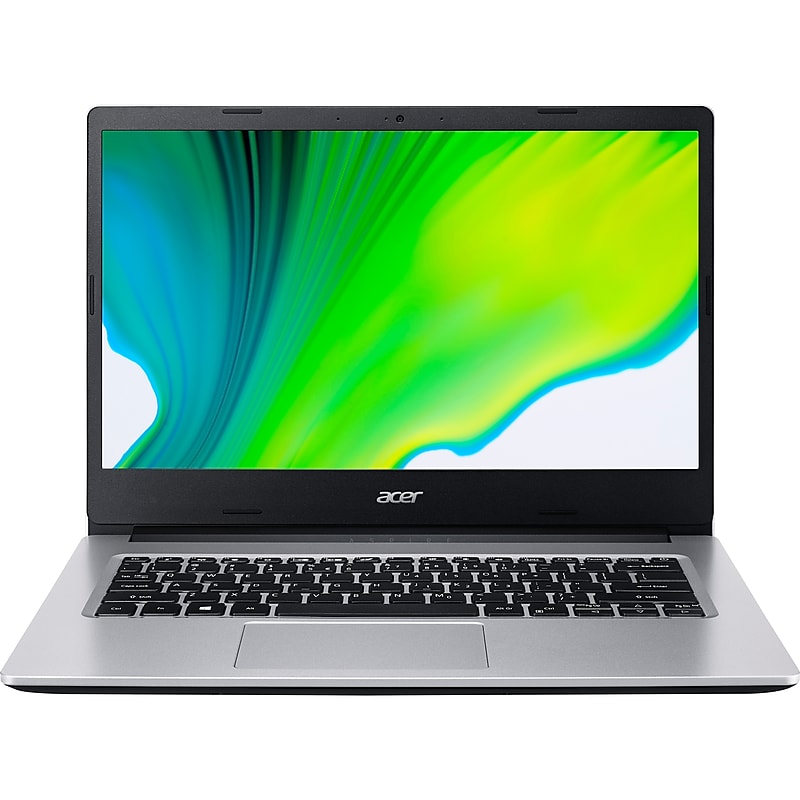 Acer Aspire 3 14" LED Backlit LCD Laptop, AMD Ryzen 3, 2.6 Ghz, 8GB RAM, 128GB SSD, , Windows 11, Pure Silver (A314-22-R07G) image 1