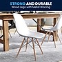 Flash Furniture Plastic/Poly Accent Chair, White, 2/Pack (2FH130DPPWH)~#|#~BD0DE368-C7E3-4129-839A5CAC5E899D88_sc7