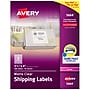 Avery Easy Peel Laser Shipping Labels, 3-1/3" x 4", Clear, 300 Labels/Box (5664)~#|#~BD126ADB-07B0-4180-A5D616E1FE60353C_sc7