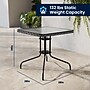 Flash Furniture Lila 28'' Square Table with 4 Rattan Stack Chairs, Gray (TLH073SQ037GY4)~#|#~BD1418C5-FA2E-4BF5-9240D316DE94BC70_sc7
