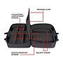 USA Gear S Series S23 Console Travel Bag for PlayStation 5, Black/Black (GRSLS23110BKWS)~#|#~BD18464F-9C89-467A-BC4C41C76BB4A803_sc7