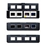 Magnasonic Long Tray Slide Film Holder for 35mm Compatible Film Scanners, Holds 4 Slides, 3/Set~#|#~BD1E8768-8531-45AE-ABB473265ABCE39D_sc7